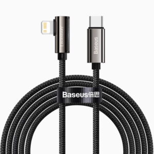 Baseus CATLCS-01 Legend Series Elbow Fast Charging Data Cable Type-C to Lightning For Iphone PD 20W 1m Black