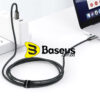 Baseus Display Fast Charging Data Cable Type-C to Type-C 100W 1m Black CATSK-B01