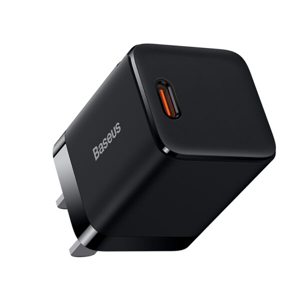 Baseus Adapter GaN3 Fast Charger 1C 30W US PLUG Black 2022 New Version CCGN010201 - Image 9