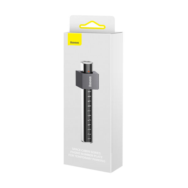 BASEUS Car Parking Number Temporary Floating Display Rotating Plate Space Cabin Series CNHM020014 - Image 5