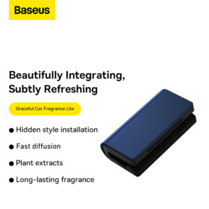Baseus Car Air Freshener  Graceful Car Fragrance Lite Dark 120Days Long Time Scent  Ocean Blue CNZX010003