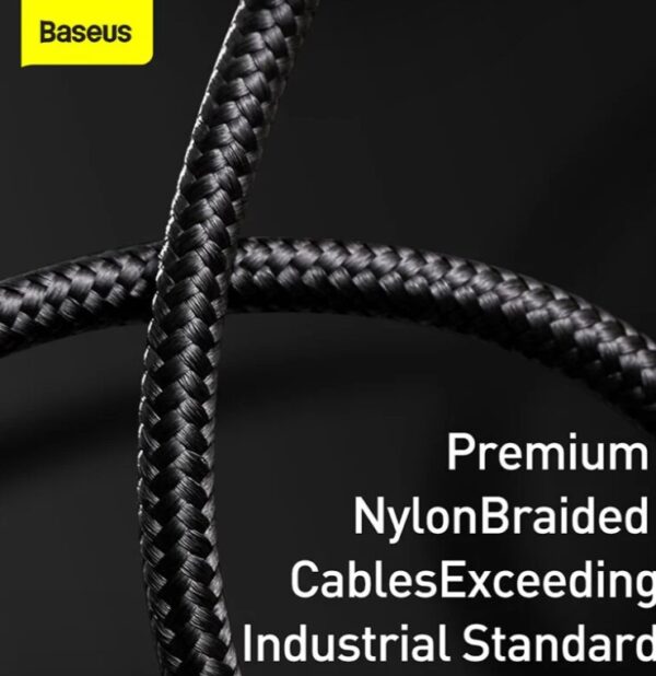 Baseus  Display Fast Charging Data Cable USB to Type-C 66W 1m Green CASX020006 - Image 2