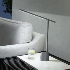 BASEUS Smart Eye Series Rechargeable Folding Reading Desk Lamp  Smart Light  - Dark Grey DGZG-0G