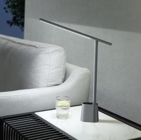 BASEUS Smart Eye Series Rechargeable Folding Reading Desk Lamp  Smart Light  - Dark Grey DGZG-0G