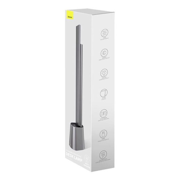 BASEUS Smart Eye Series Rechargeable Folding Reading Desk Lamp  Smart Light  - Dark Grey DGZG-0G - Image 9