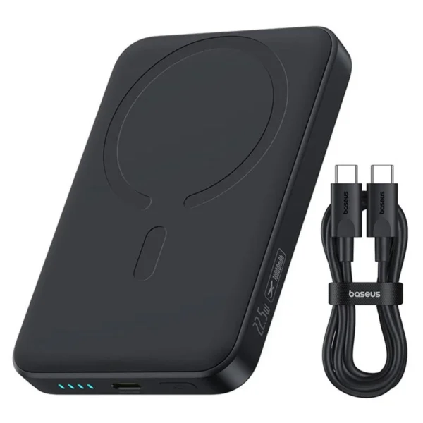 Baseus Magnetic power bank 22.5W Slim Enerfill Fm11 For Iphone 15 16 14 13 12 Sansung S25 S24 - Image 3