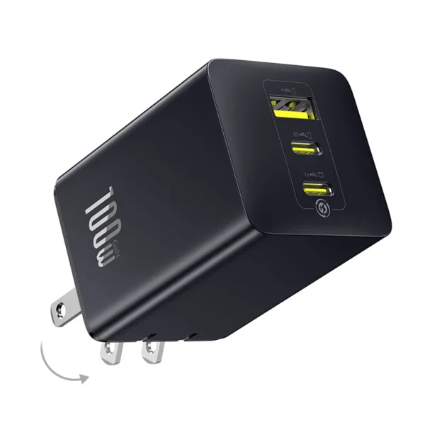 Baseus EnerFill FE11 Fast Charger For Macbook Laptop IPhone 15 16 Samsung S25 Ultra Pixel More US Plug P10182101123-00 - Image 3