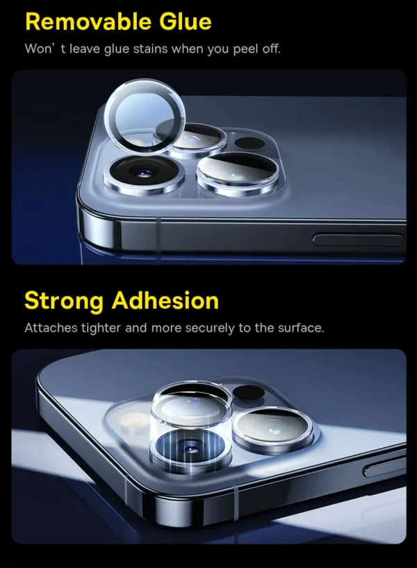 Baseus Camera Protector For Iphone 15 Pro Iphone 15 Pro Max Corning Series - Image 4