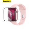Baseus NanoCrystal Series Full-Coverage Screen Protector Glass For Apple Iwatch 7 8 9 45MM  P6001510C201-03
