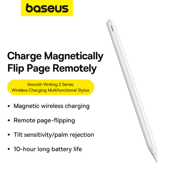 BASEUS Stylus For IPAD Smooth Writing 2 Series Wireless Charging Multifunctional Stylus With Presenter P80015807213-00