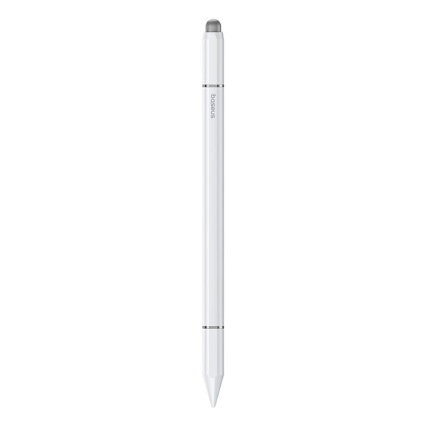 Baseus Universal Stylus For IPAD TAB Android Smooth Writing III 3-in-1 Passive Stylus Magnetic Version Moon White P80080801211-00 - Image 4