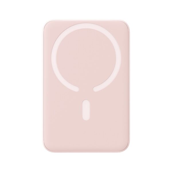 Baseus Magsafe 10000mAh Magnetic Wireless Fast Charge Power Bank 20W With 60W Type-C Cable  - Pink PPCX030004 - Image 4