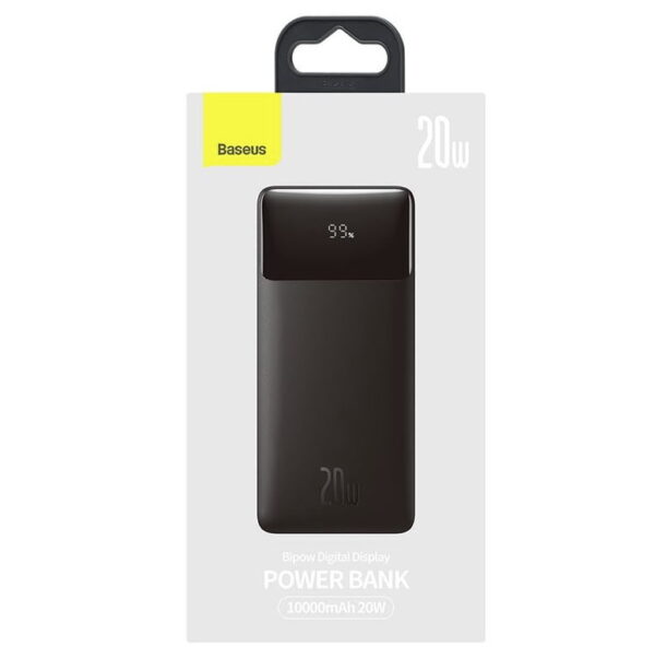 Baseus Bipow PPDML-L01 Digital Display Power bank 10000mAh 20W Black - Image 6