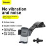 Baseus Easy Control Clamp Car Mount Holder A Set Air Vent & Dashboard  Black SUYK000001