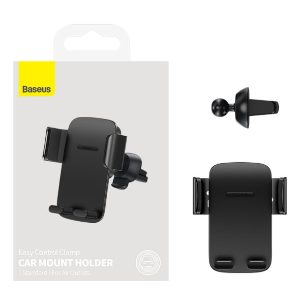 Baseus Car Mount Holder Easy Control Pro Clamp Air Outlet Version Black SUYK010101 - Image 9