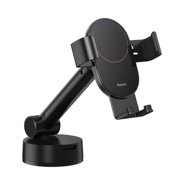 Baseus Gravity Car Mount Dashboard Windshield Phone Bracket Holder black  SUYL-JY01 - Image 3