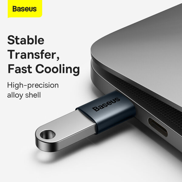 Baseus OTG Ingenuity Series Mini OTG Adaptor Type-C to USB-A 3.1 Blue ZJJQ000003 - Image 6