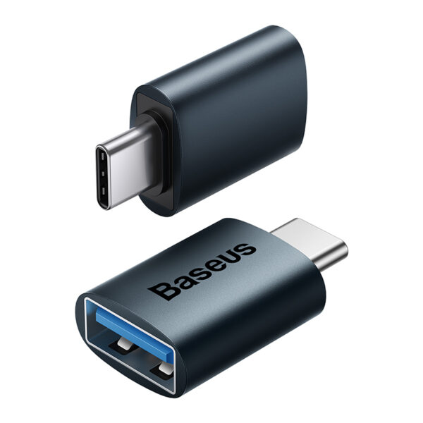 Baseus OTG Ingenuity Series Mini OTG Adaptor Type-C to USB-A 3.1 Blue ZJJQ000003 - Image 3
