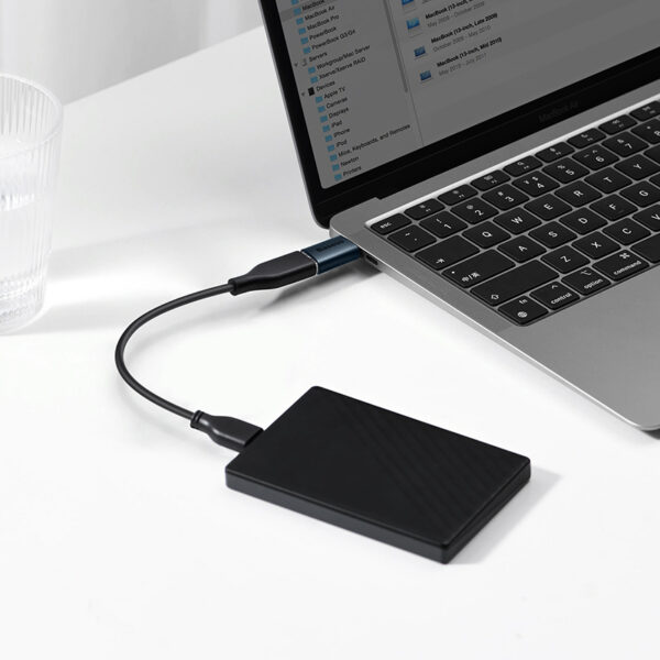 Baseus OTG Ingenuity Series Mini OTG Adaptor Type-C to USB-A 3.1 Blue ZJJQ000003 - Image 4