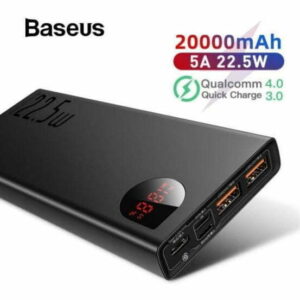 Baseus Adaman Power Bank 20000mAh  22.5w PD Metal Body - Upgraded Version