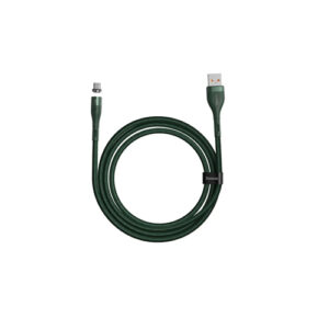 Baseus CAMXC-K06 Zinc Magnetic Safe Fast Charging Data Cable USB to Micro 2.1A 1m Green