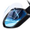 baseus oval shape car rearview mirror film anti fog rainproof anti glare film 1
