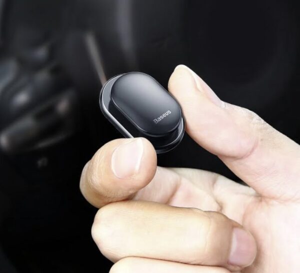 BASEUS Small Shell Vehicle Hook Car Mount Holder - Black - Image 3