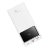 Baseus Power Bank 30000mAh 22.5W Star-Lord Digital Display Fast Charge with  USB to Type-C 3A 0.3m  Cable -White