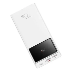 Baseus Power Bank 30000mAh 22.5W Star-Lord Digital Display Fast Charge with  USB to Type-C 3A 0.3m  Cable -White