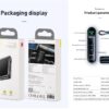 baseus wireless bluetooth car kit hands free 3 5mm jack aux audio receiver adapter 1 1