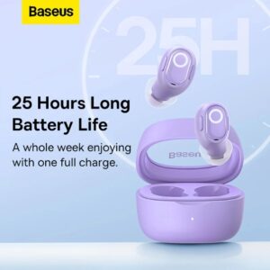 Baseus TWS WM02 Bowei True Wireless Earphone Purple NGTW180104