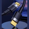 Baseus CADKLF-G01 Cafule 4KHDMI Male To 4KHDMI Male Adapter Cable 3m Black