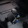 Baseus Locomotive Bluetooth FM Transmitter MP3 Car Charger 2x USB 3.4A black (CCALL-RH01)