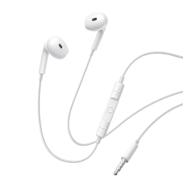 Baseus Wired Earphone 3.5mm HZ19 For Samsung Google Pixel One Plus Moon White A00182301213-00