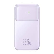  Baseus Power Bank 20000mAh 22.5W Built-in Lightning & Type-C Cable  Comet Series -Purple