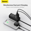 mainimage1Baseus 10 5W USB Travel Charger Mini Portable Wall Adapter Charger Dual Port Phone Charging For