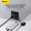 mainimage3Baseus 10 5W USB Travel Charger Mini Portable Wall Adapter Charger Dual Port Phone Charging For