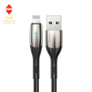 Baseus Horizontal Data Cable with Indicator Lamp for iPhone 1.5A 2M