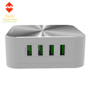LDNIO 8 USB Port Desktop Charger Qualcomm Fast Charge 3.0