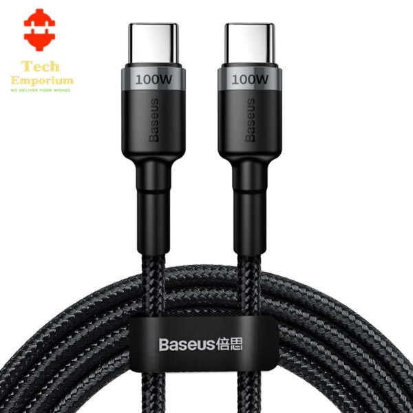 Baseus Display Fast Charging Data Cable USB to Type-C 5A 1M