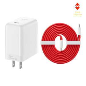 OnePlus Warp Charge 65W Power Adapter with Type-C Cable (Official)