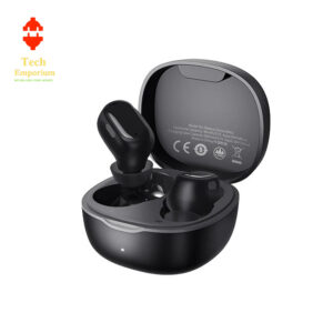 Baseus Encok WM01 TWS True Wireless Bluetooth Earphones Black – 12 Months Replacement Guarantee