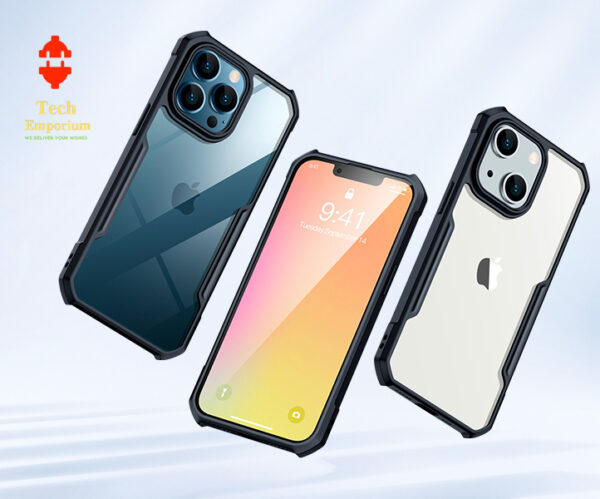 Xundd Shockproof Soft TPU Bumper Frame Cover for iPhone 13 Series
