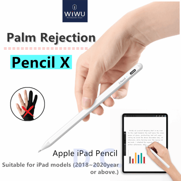 WiWU Pencil X Palm Rejection High Sensitive Touch Pen - Image 2