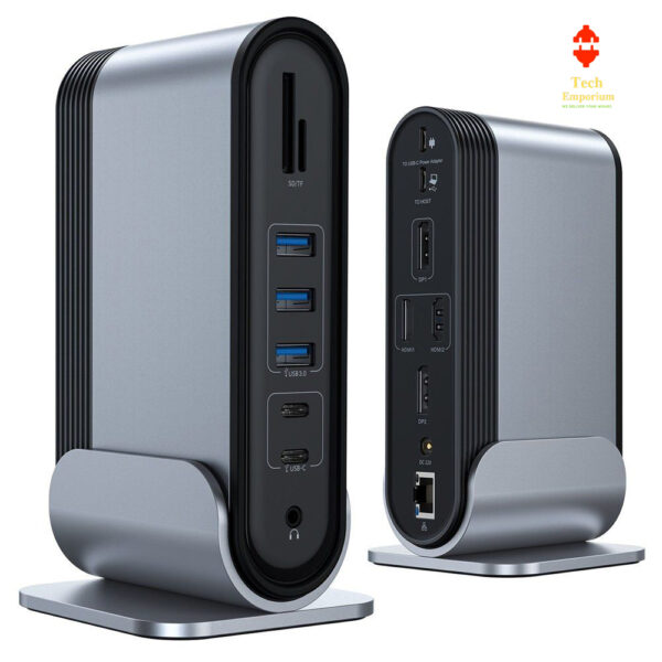Baseus Working Station Four-Screen Multifunctional Type-C HUB Adapter