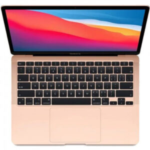 Apple MacBook Air 13.3-Inch Retina Display 8-core Apple M1 chip with 8GB RAM, 256GB SSD Gold [Pre-Owned]