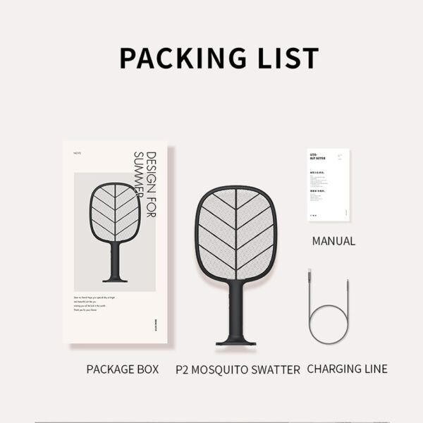 Xiaomi Solove P2 2W Electric Mosquito Swatter Bat - Image 2