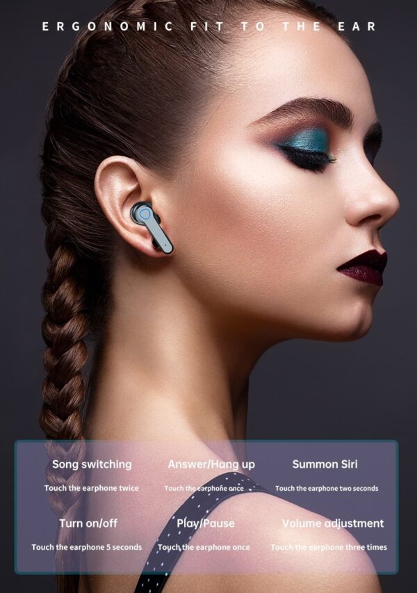 M19 TWS Bluetooth Earbuds - Image 2