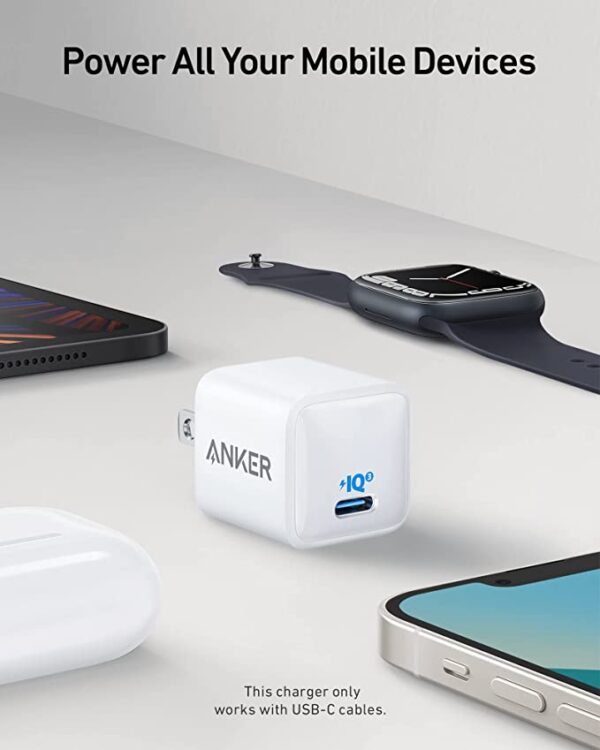 Anker 20W PowerPort III Nano PIQ 3.0 USB-C Charger - Image 5