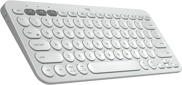 Logitech K380 Bluetooth Multi-Device Keyboard White Color